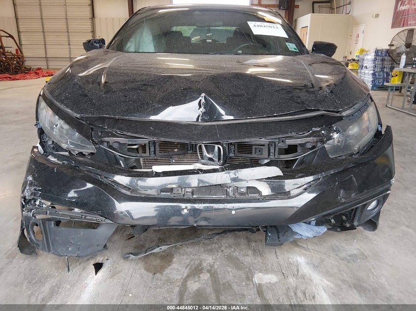 2020 Honda Civic 2.0 Sport black Lot 111044845012 Vin 19XFC2F85LE023330