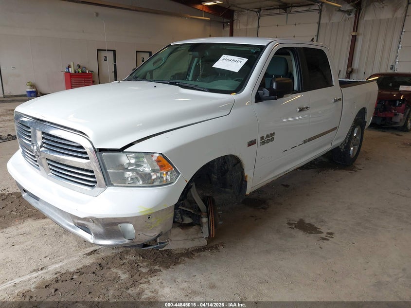 2016 Ram 1500 5.7 Ram Big Horn white Lot 111044845015 Vin 1C6RR7TTXGS161408