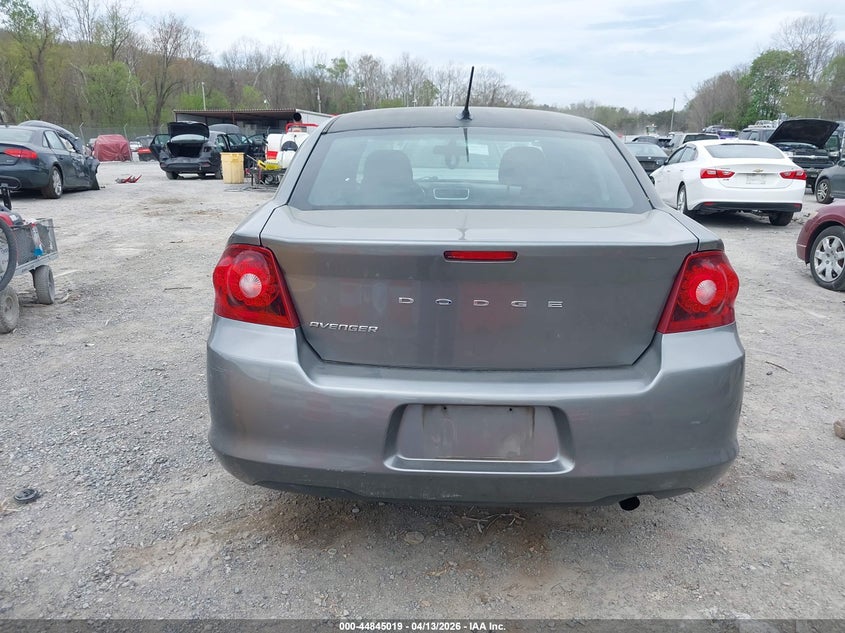 2013 Dodge Avenger Se VIN: 1C3CDZABXDN687880 Lot: 44845019