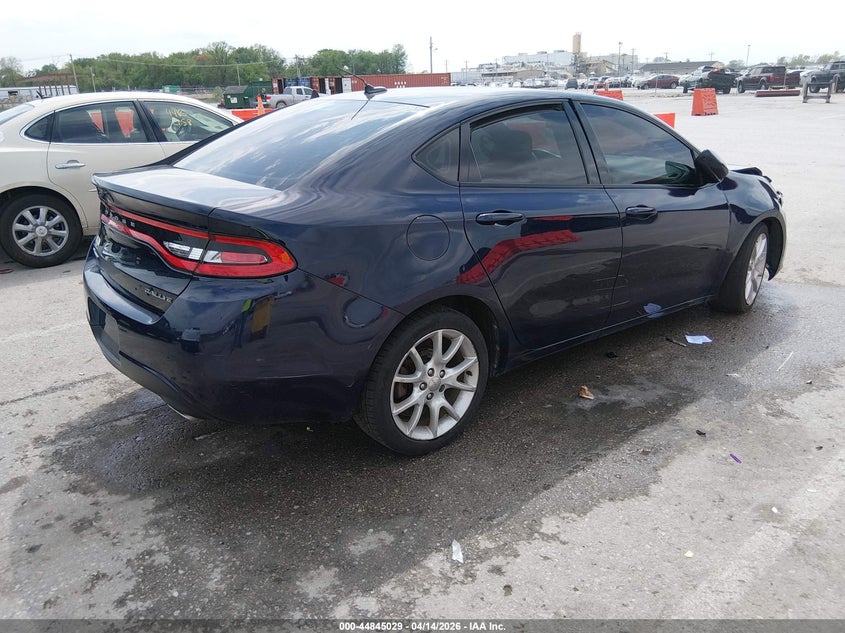 2013 Dodge Dart 2.0 Rallye blue Lot 111044845029 Vin 1C3CDFBA1DD267421