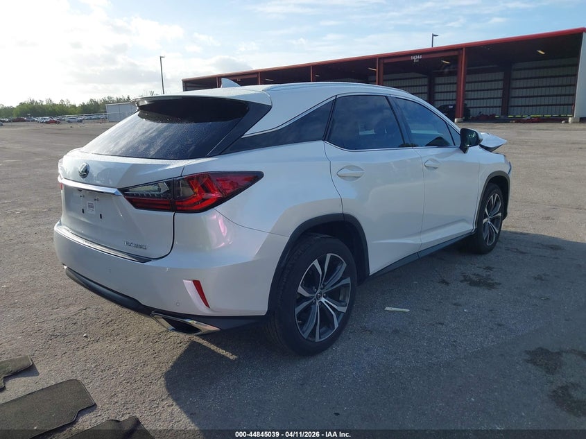 2018 Lexus Rx 3.5 Rx 350 white Lot 111044845039 Vin 2T2ZZMCA6JC114290
