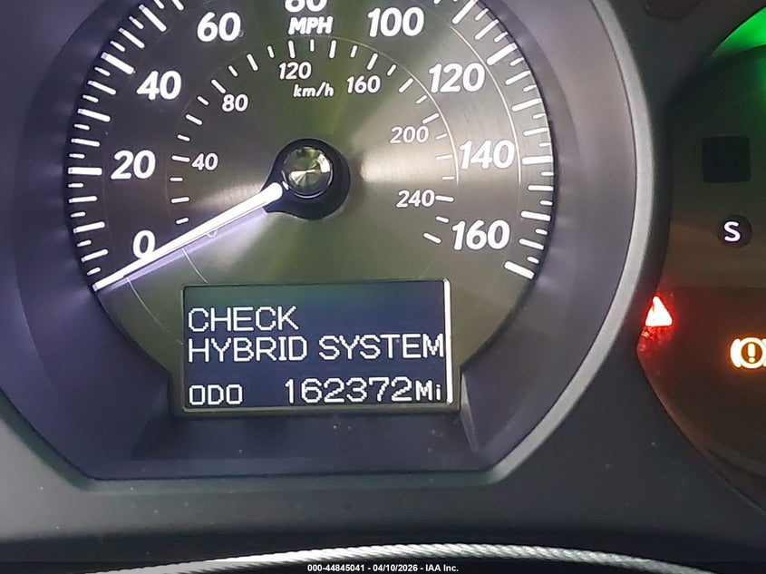 2011 Lexus Gs 450H VIN: JTHBC1KS1B5023943 Lot: 44845041