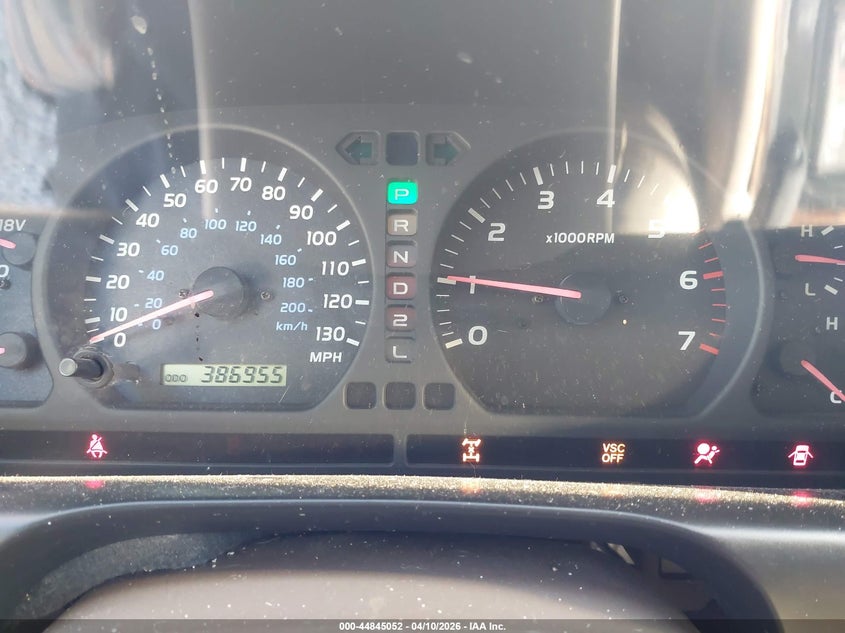 2000 Toyota Land Cruiser VIN: JT3HT05J1Y0124872 Lot: 44845052