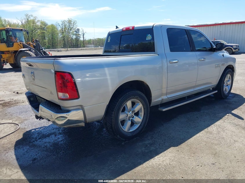 2014 Ram 1500 5.7 Ram Big Horn silver Lot 111044845058 Vin 1C6RR6LT5ES223711