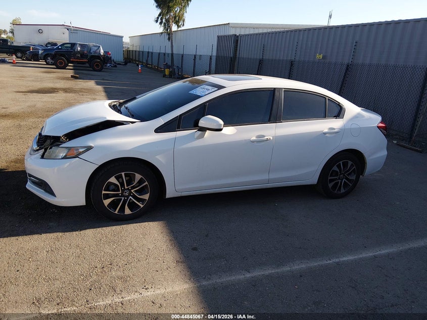 2015 Honda Civic Ex VIN: 2HGFB2F82FH540033 Lot: 44845067