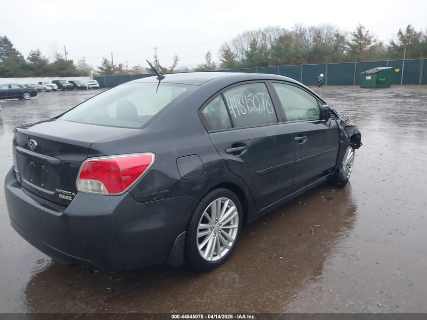 2013 Subaru Impreza 2.0 2.0I Premium grey Lot 111044845078 Vin JF1GJAD63DH035225