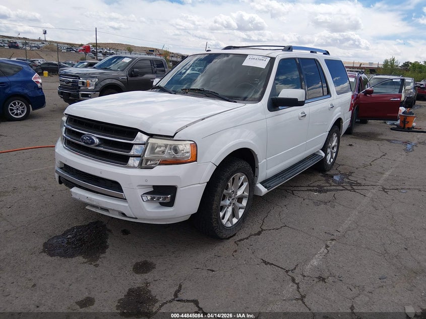2017 Ford Expedition 3.5 Limited white Lot 111044845084 Vin 1FMJU1KT0HEA06025