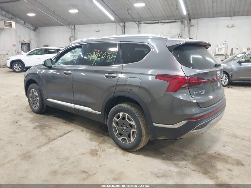 2021 Hyundai Santa Fe Hybrid Blue