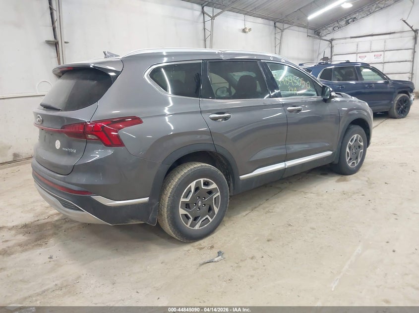 2021 Hyundai Santa Fe Hybrid Blue