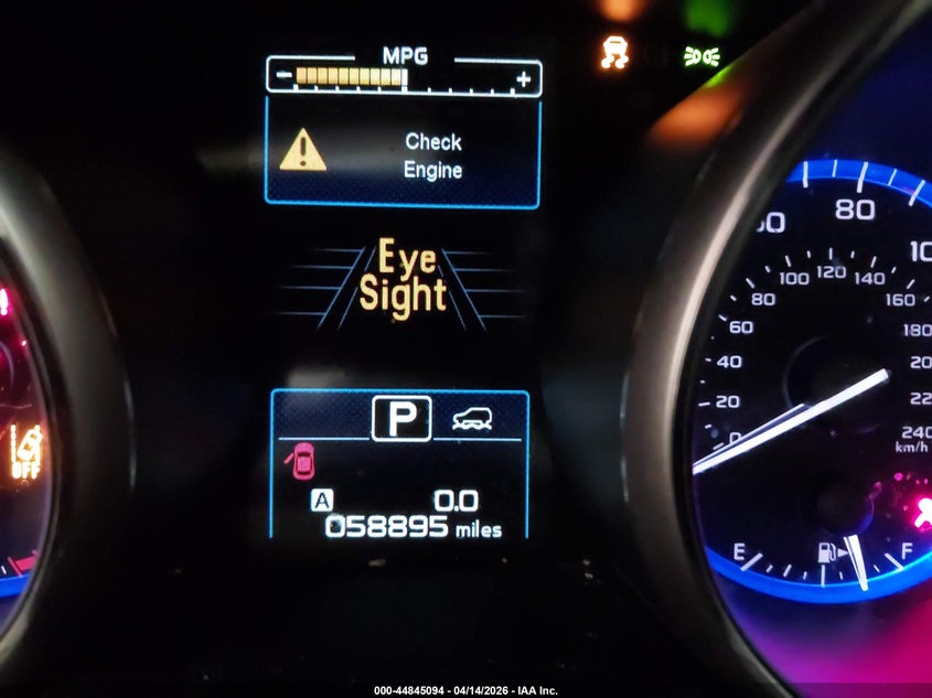 2018 Subaru Outback 2.5I Premium VIN: 4S4BSAFCXJ3306550 Lot: 44845094