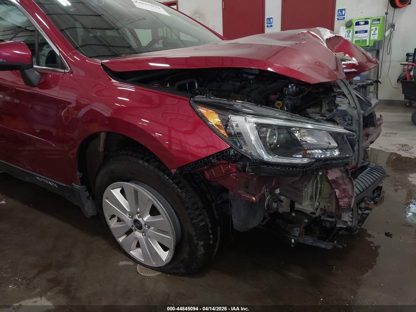 2018 Subaru Outback 2.5I Premium VIN: 4S4BSAFCXJ3306550 Lot: 44845094
