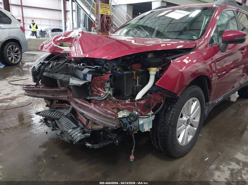 2018 Subaru Outback 2.5I Premium VIN: 4S4BSAFCXJ3306550 Lot: 44845094