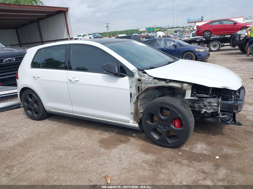 2017 Volkswagen Golf Gti Autobahn 4-Door/S 4-Door/Se 4-Door/Sport 4-Door VIN: 3VW447AU7HM076742 Lot: 44845119
