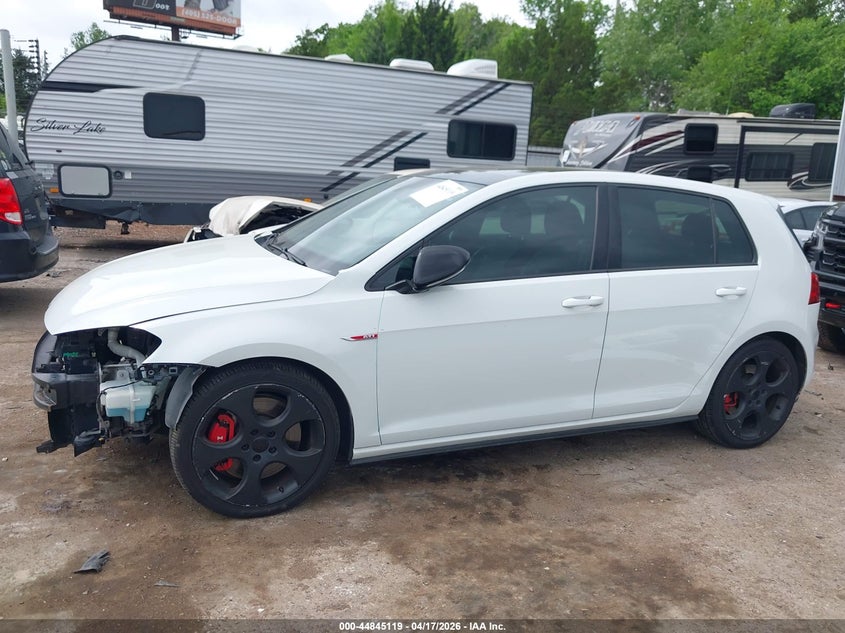 2017 Volkswagen Golf Gti Autobahn 4-Door/S 4-Door/Se 4-Door/Sport 4-Door VIN: 3VW447AU7HM076742 Lot: 44845119