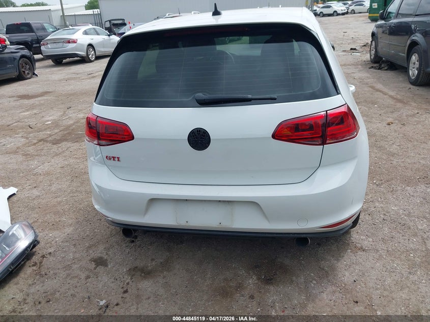 2017 Volkswagen Golf Gti Autobahn 4-Door/S 4-Door/Se 4-Door/Sport 4-Door VIN: 3VW447AU7HM076742 Lot: 44845119