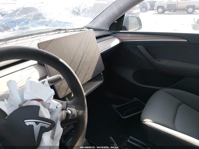 2023 Tesla Model y Awd/Long Range Dual Motor All-Wheel Drive black Lot 111044845123 Vin 7SAYGAEE8PF853558