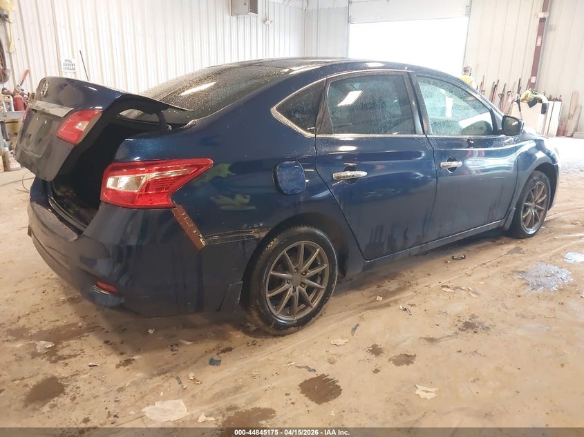 2018 Nissan Sentra 1.8 blue Lot 111044845175 Vin 3N1AB7AP1JY302829