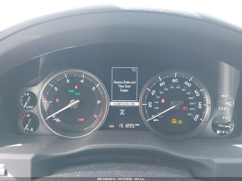 2016 Toyota Land Cruiser V8 VIN: JTMCY7AJ0G4046601 Lot: 44845214