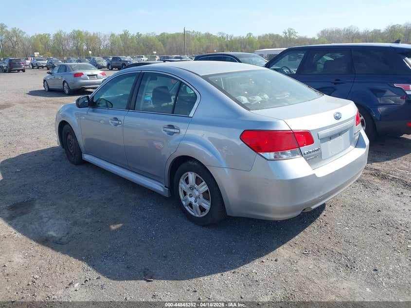 2012 Subaru LEGACY 2.5 2.5I blue Lot 111044845252 Vin 4S3BMBA66C3005346