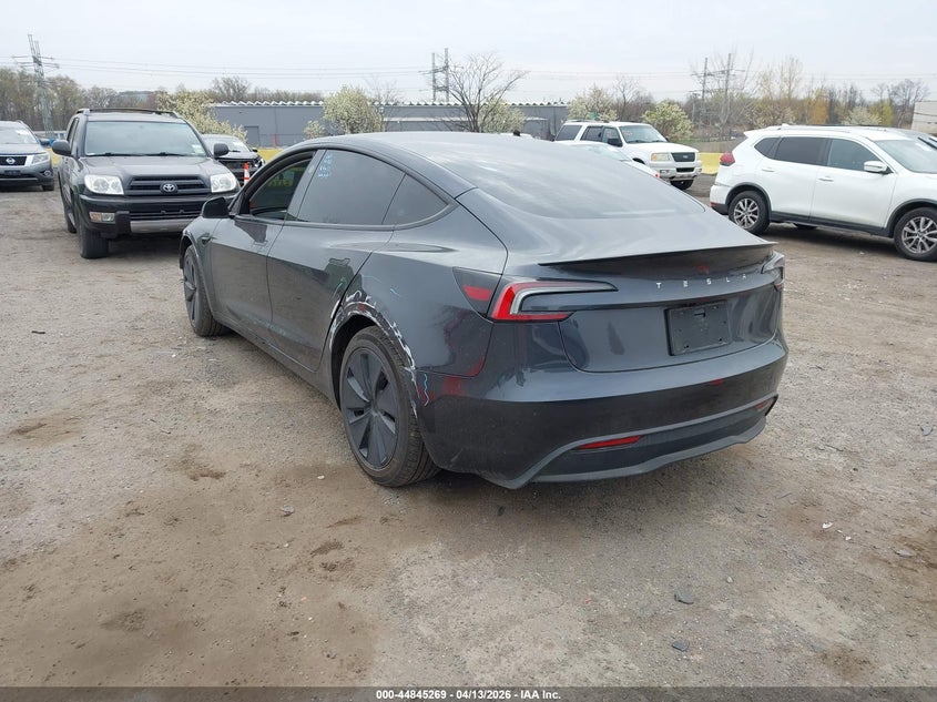 Vin: 5yj3e1ea1sf042915, lot: 45342577, tesla model 3 long range rear-wheel drive/standard rear-wheel drive 20253