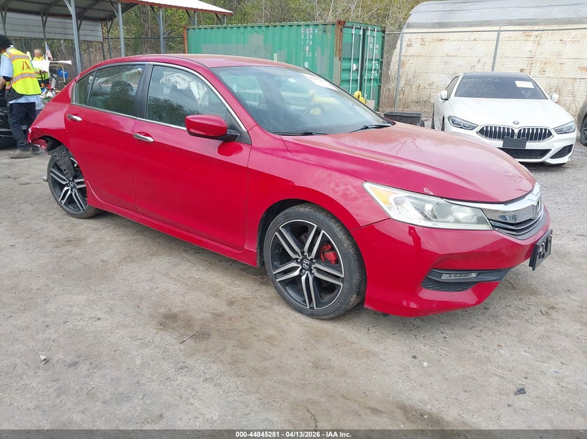 1HGCR2F57GA061191 2016 Honda Accord Sport auction photo 1