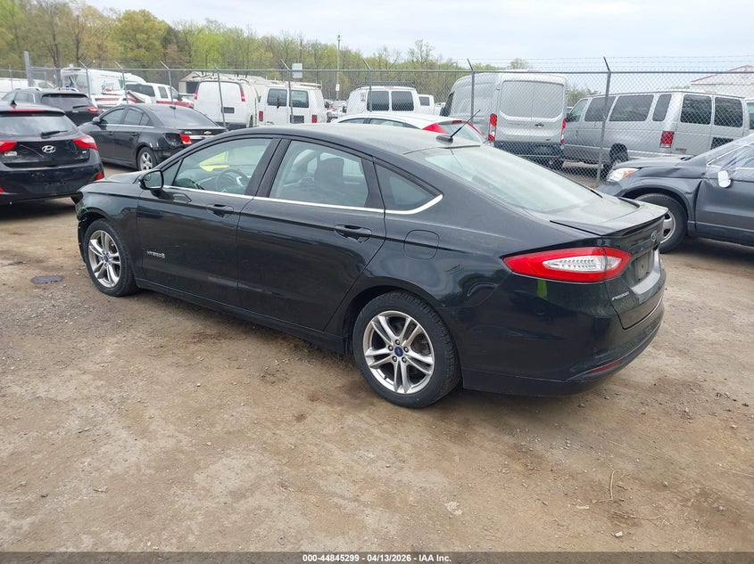 2016 Ford Fusion 2.0 Hybrid Se black Lot 111044845299 Vin 3FA6P0LU6GR288210