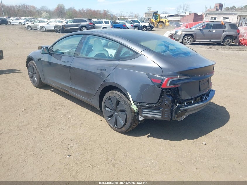 Vin: 5yj3e1ea1sf021630, lot: 45342631, tesla model 3 long range rear-wheel drive/standard rear-wheel drive 20253