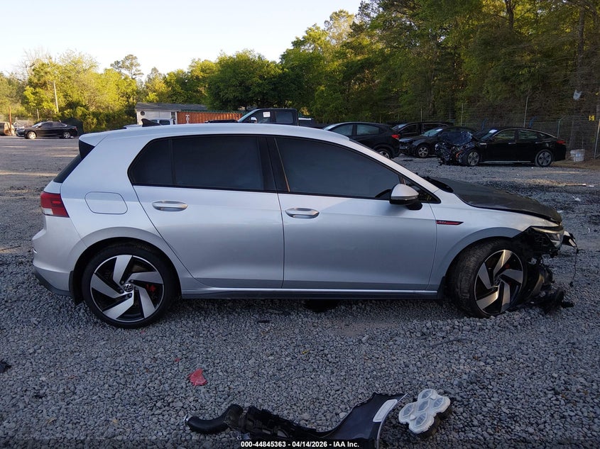 2022 Volkswagen Golf Gti 2.0T S VIN: WVWG87CD8NW209439 Lot: 44845363