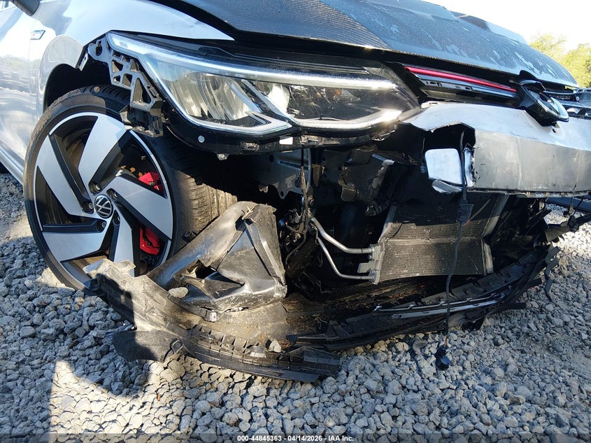 2022 Volkswagen Golf Gti 2.0T S VIN: WVWG87CD8NW209439 Lot: 44845363