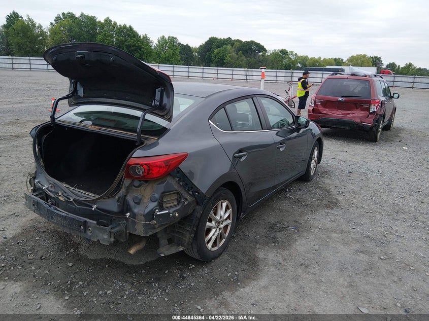 Vin: 3mzbm1v7xfm155070, lot: 45342672, mazda mazda3 i touring 20154
