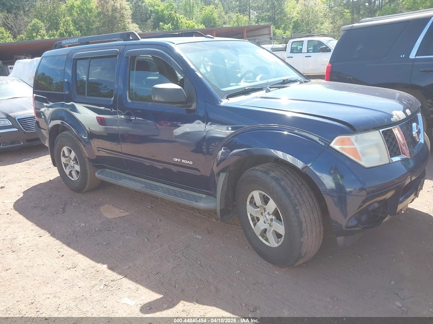 2006 Nissan Pathfinder Se Off-Road