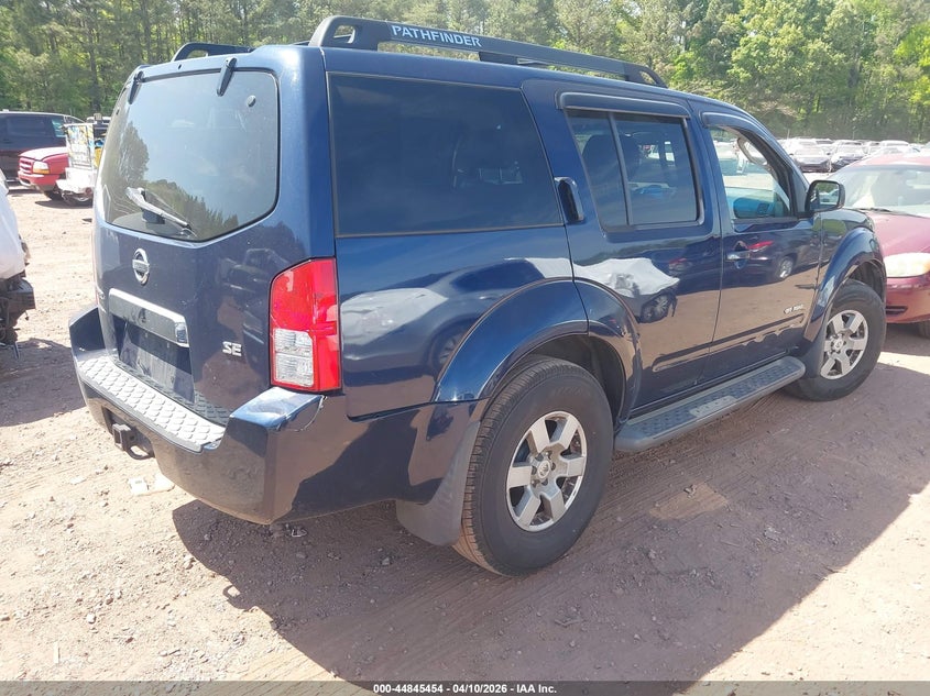 2006 Nissan Pathfinder Se Off-Road