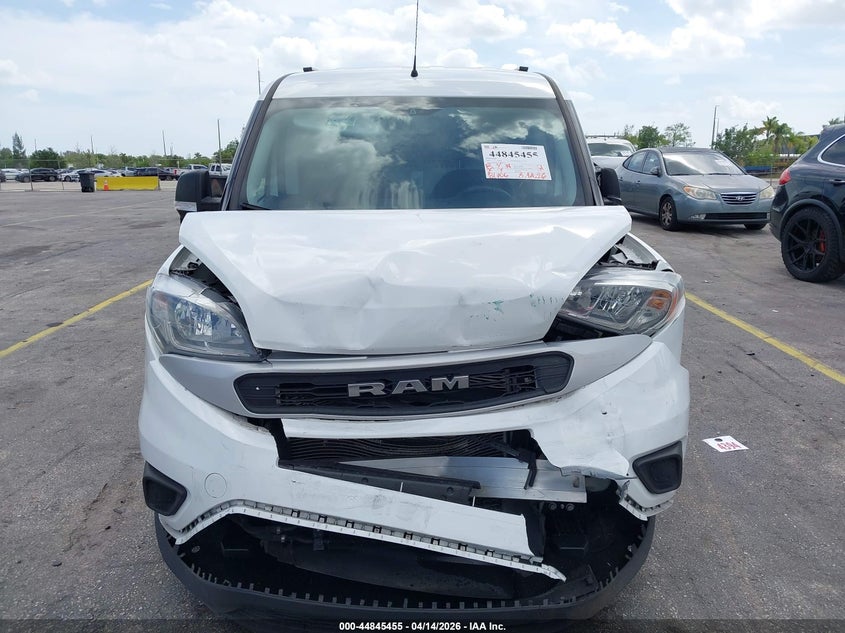 2022 Ram Promaster City Cargo Van VIN: ZFBHRFAB7N6W80661 Lot: 44845455