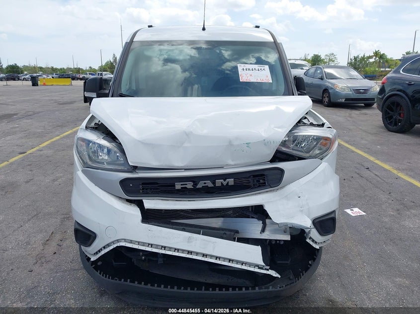 2022 Ram Promaster City Cargo Van VIN: ZFBHRFAB7N6W80661 Lot: 44845455