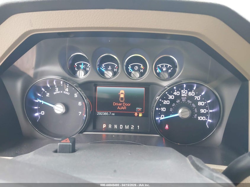 2012 Ford F-250 Lariat VIN: 1FT7X2B69CEA77125 Lot: 44845480