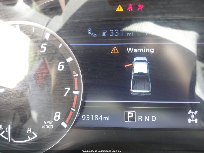 2022 Nissan Titan Sv 4X4 VIN: 1N6AA1EC9NN104312 Lot: 44845486