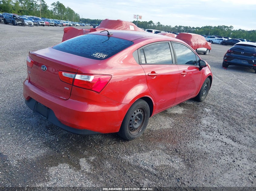 Vin: knadm4a3xh6099406, lot: 45342798, kia rio lx 20174