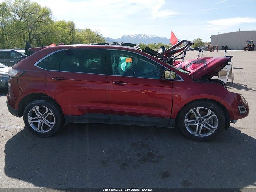 2017 Ford Edge Titanium VIN: 2FMPK4K93HBC12280 Lot: 44845494
