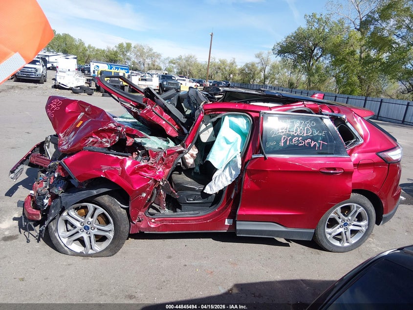 2017 Ford Edge Titanium VIN: 2FMPK4K93HBC12280 Lot: 44845494