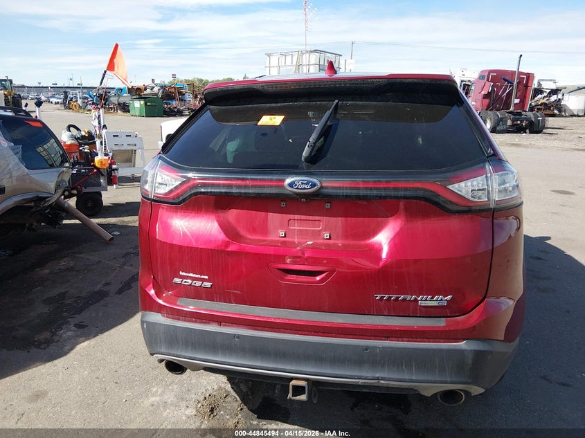 2017 Ford Edge Titanium VIN: 2FMPK4K93HBC12280 Lot: 44845494