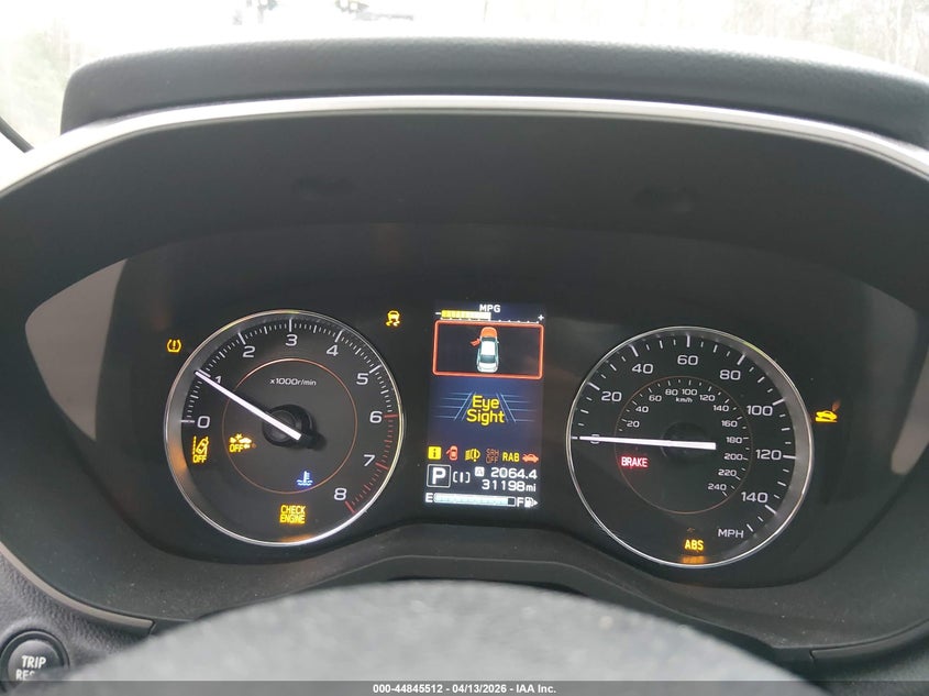 JF2GTHMC7PH267075 2023 Subaru Xv 2.5 Limited Blue