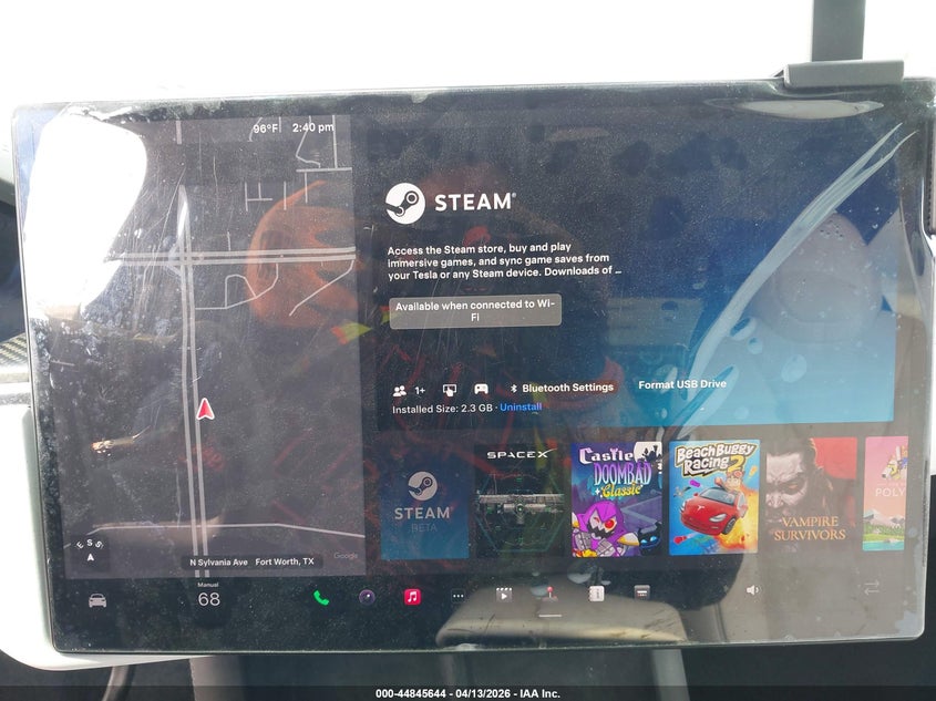 2022 Tesla Model X Plaid Tri Motor All-Wheel Drive VIN: 7SAXCBE68NF341768 Lot: 44845644