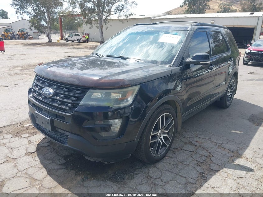 Vin: 1fm5k8gt6ggb18839, lot: 45342981, ford explorer sport 20162