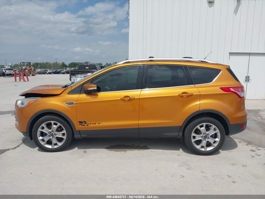 2016 Ford Escape 1.6 Titanium orange Lot 111044845721 Vin 1FMCU0JX6GUC86285