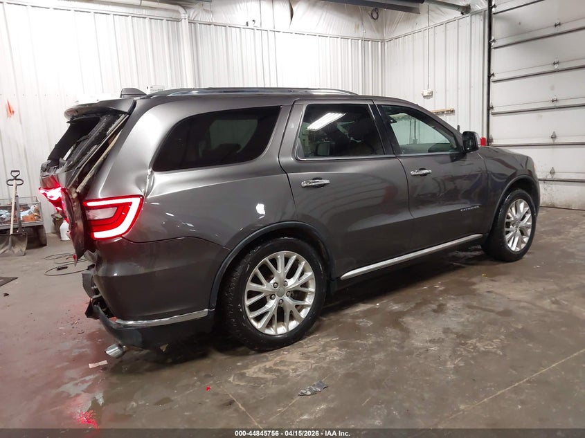 2014 Dodge Durango 5.7 Citadel grey Lot 111044845756 Vin 1C4SDJET9EC323037
