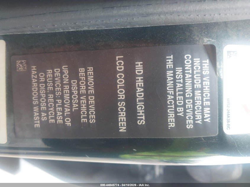 2012 Land Rover Lr4 VIN: SALAG2D48CA647035 Lot: 44845774