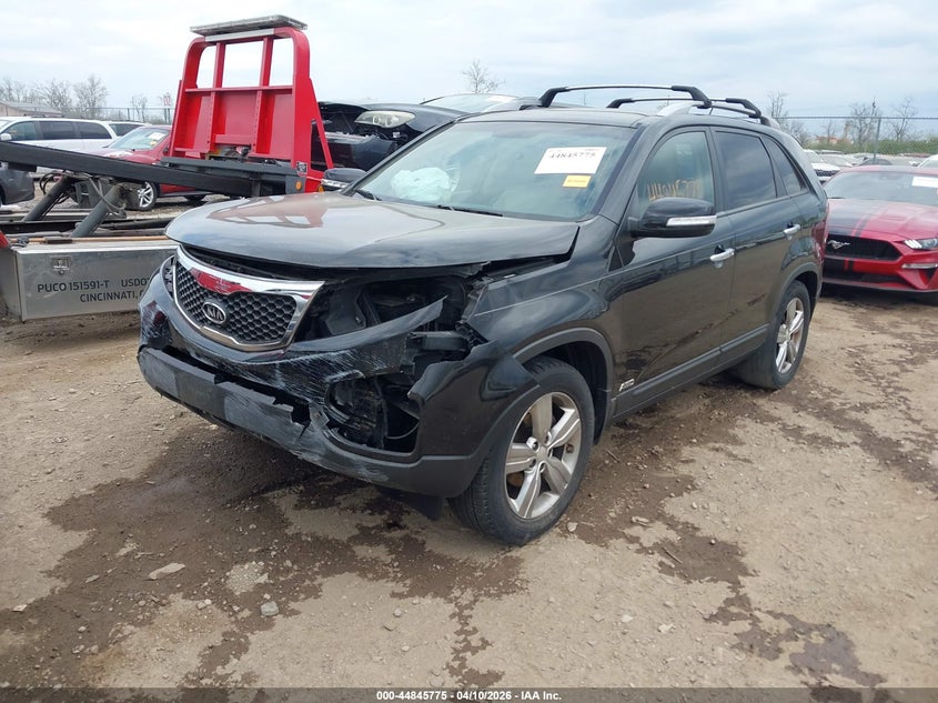 2013 Kia Sorento 3.5 Ex V6 black Lot 111044845775 Vin 5XYKUDA29DG400207