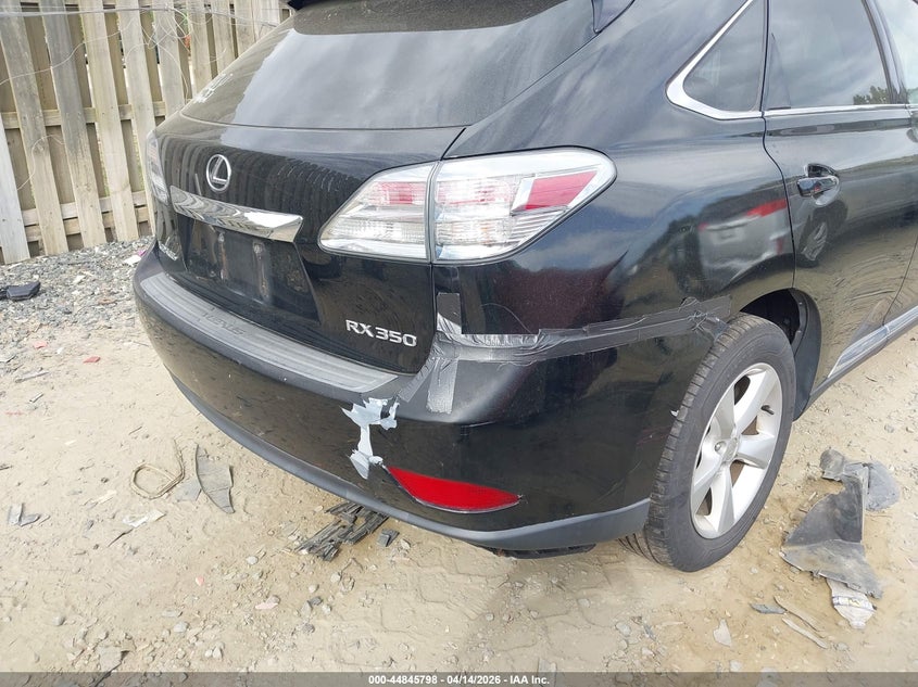 2010 Lexus Rx 350 VIN: 2T2BK1BAXAC073104 Lot: 44845798