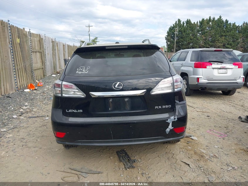 2010 Lexus Rx 350 VIN: 2T2BK1BAXAC073104 Lot: 44845798