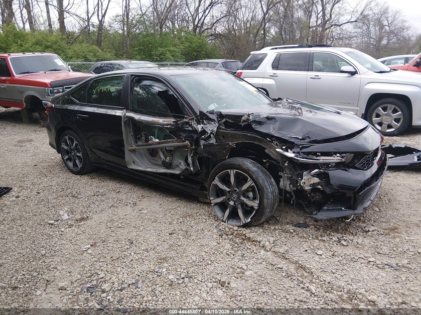 2026 Honda Civic 2.0 Hybrid Sport/Sport Touring black Lot 111044845807 Vin 2HGFE4F88TH330986
